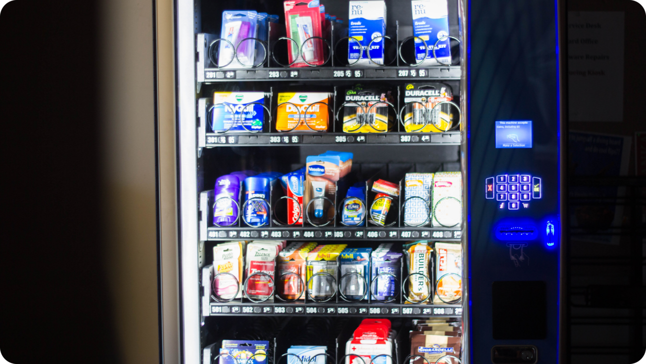 Secret Face Scanning in Campus Vending Machines