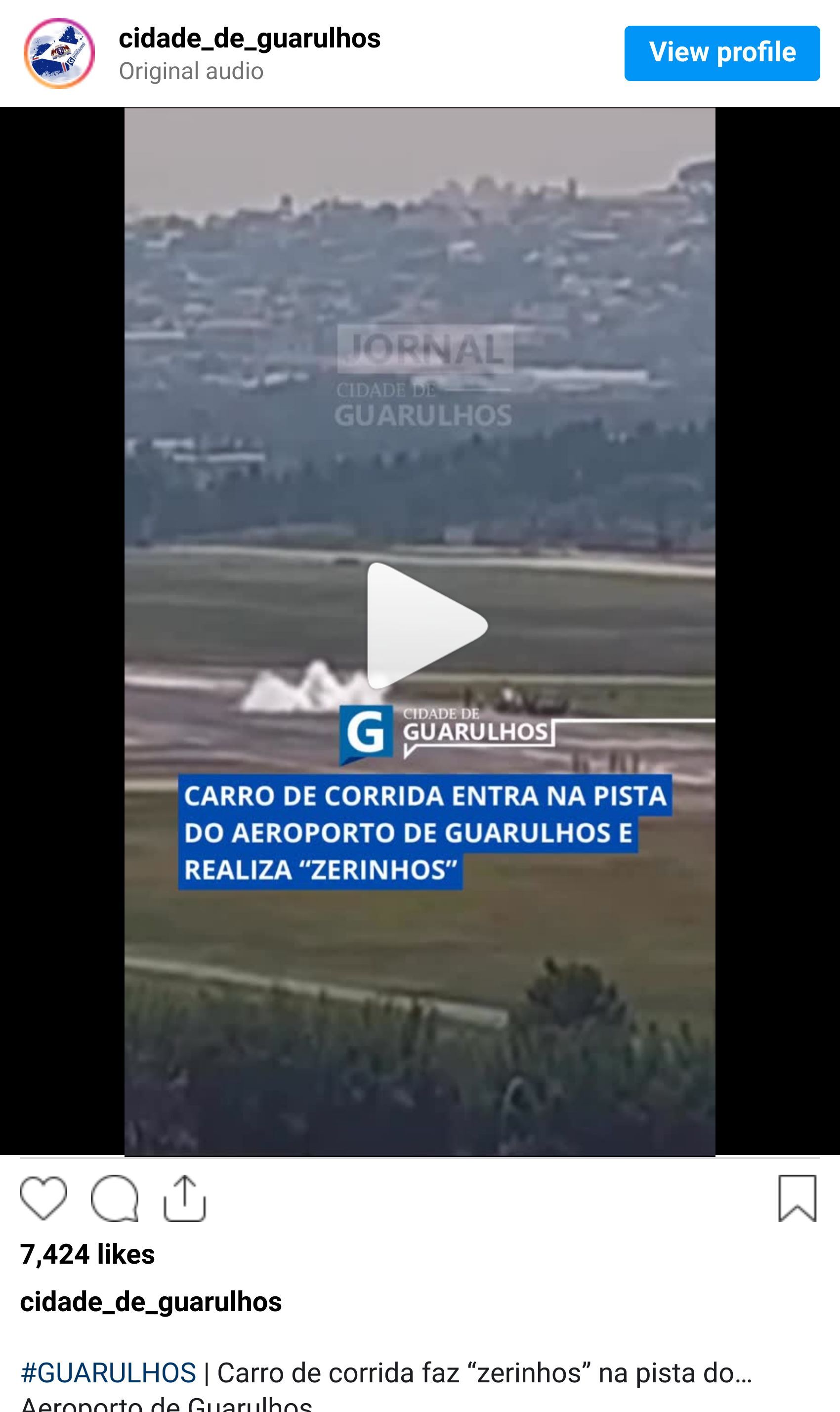 Instagram reel screenshot