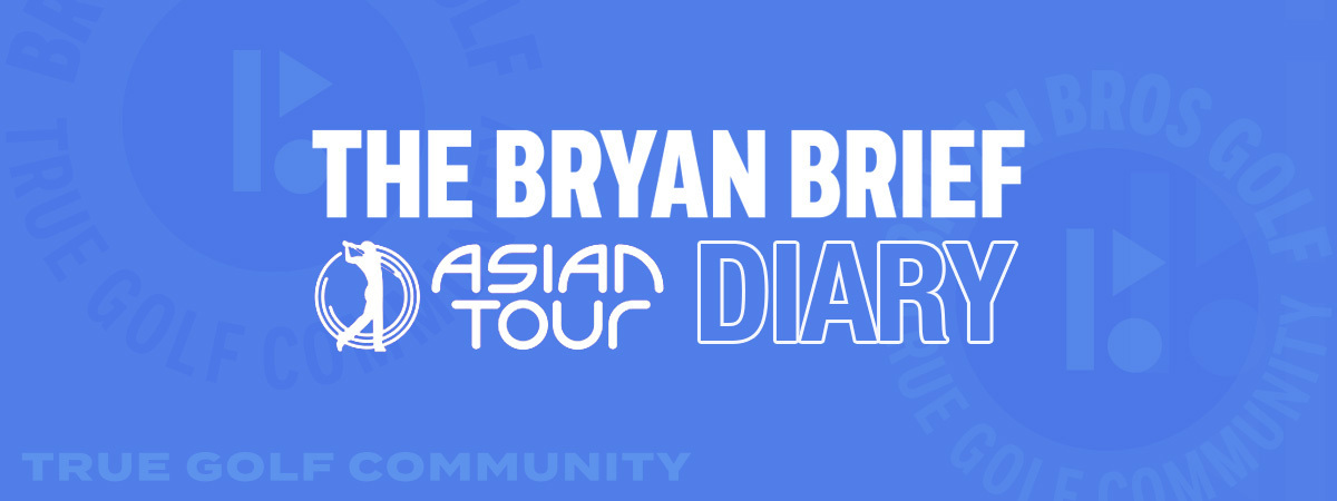 Asian Tour Diary Banner