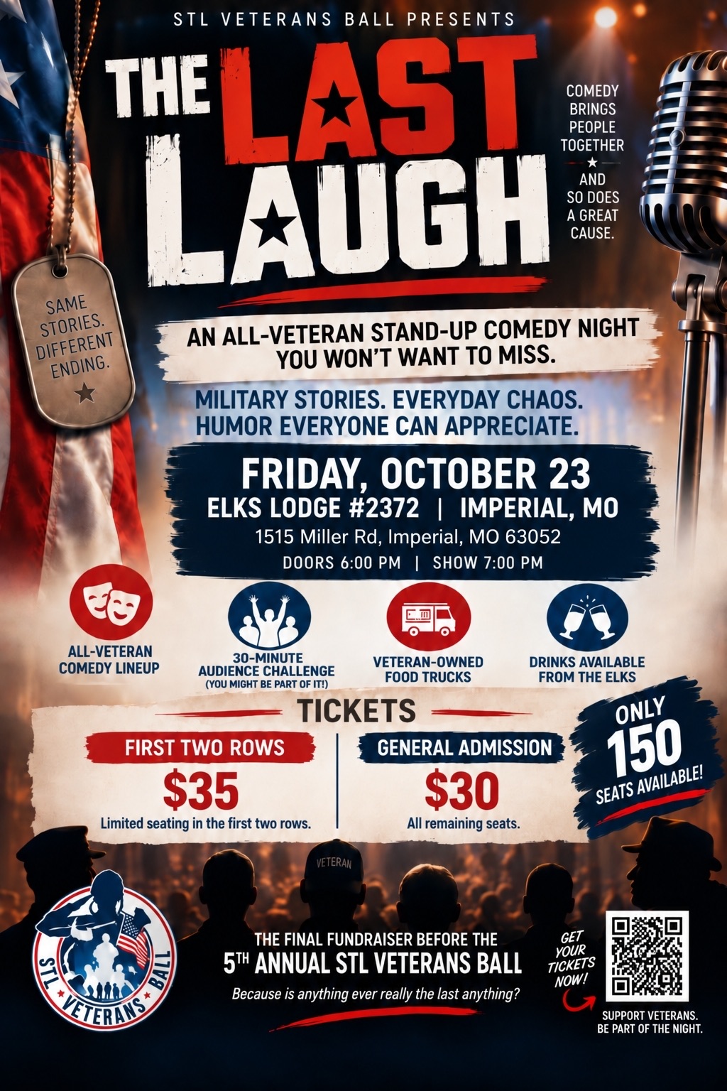 The Last Laugh Comedy Night benefiting the STL Veterans Ball