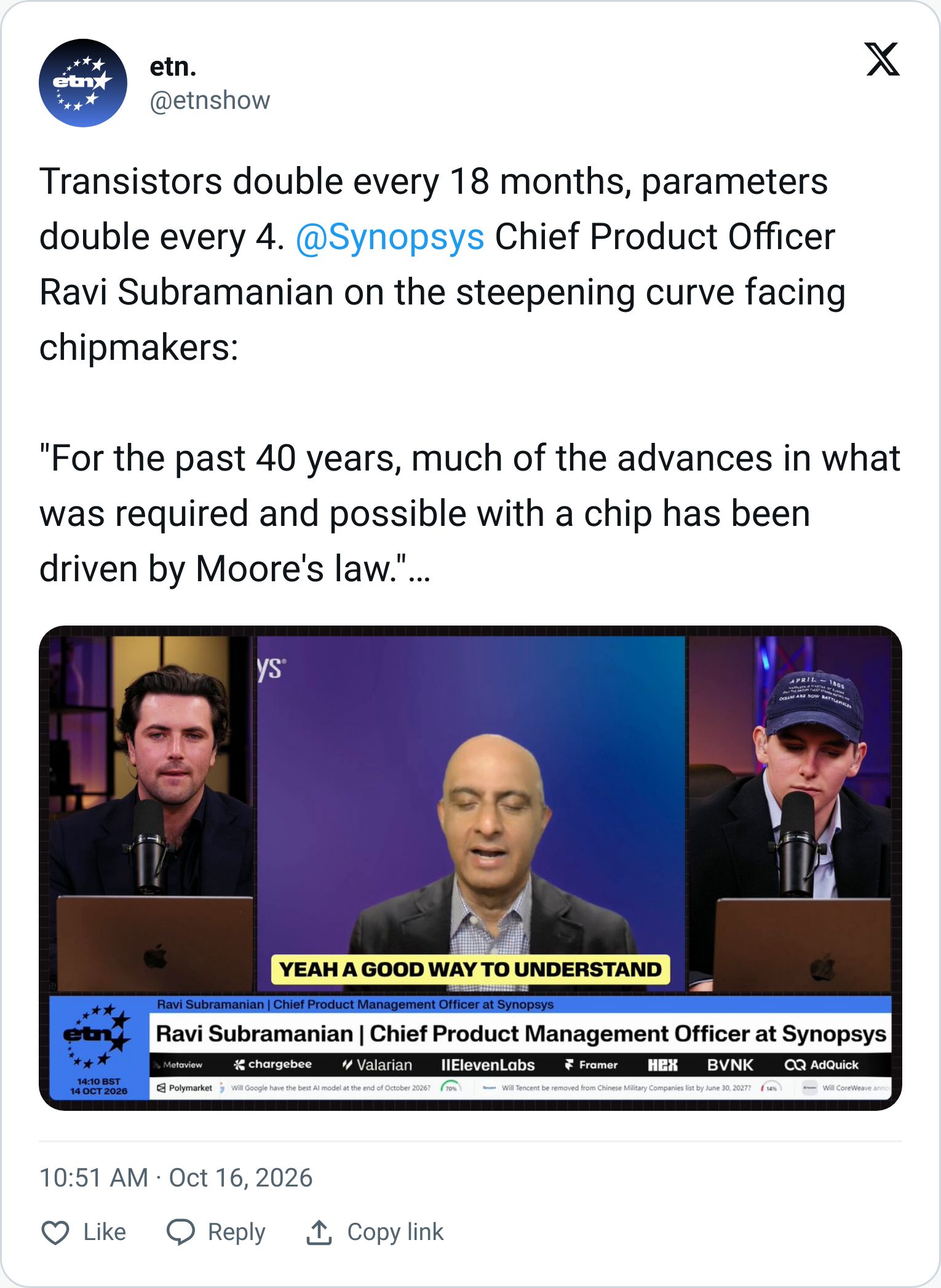 Tweet screenshot