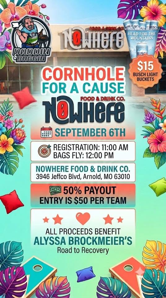 Cornhole for Cause September 6