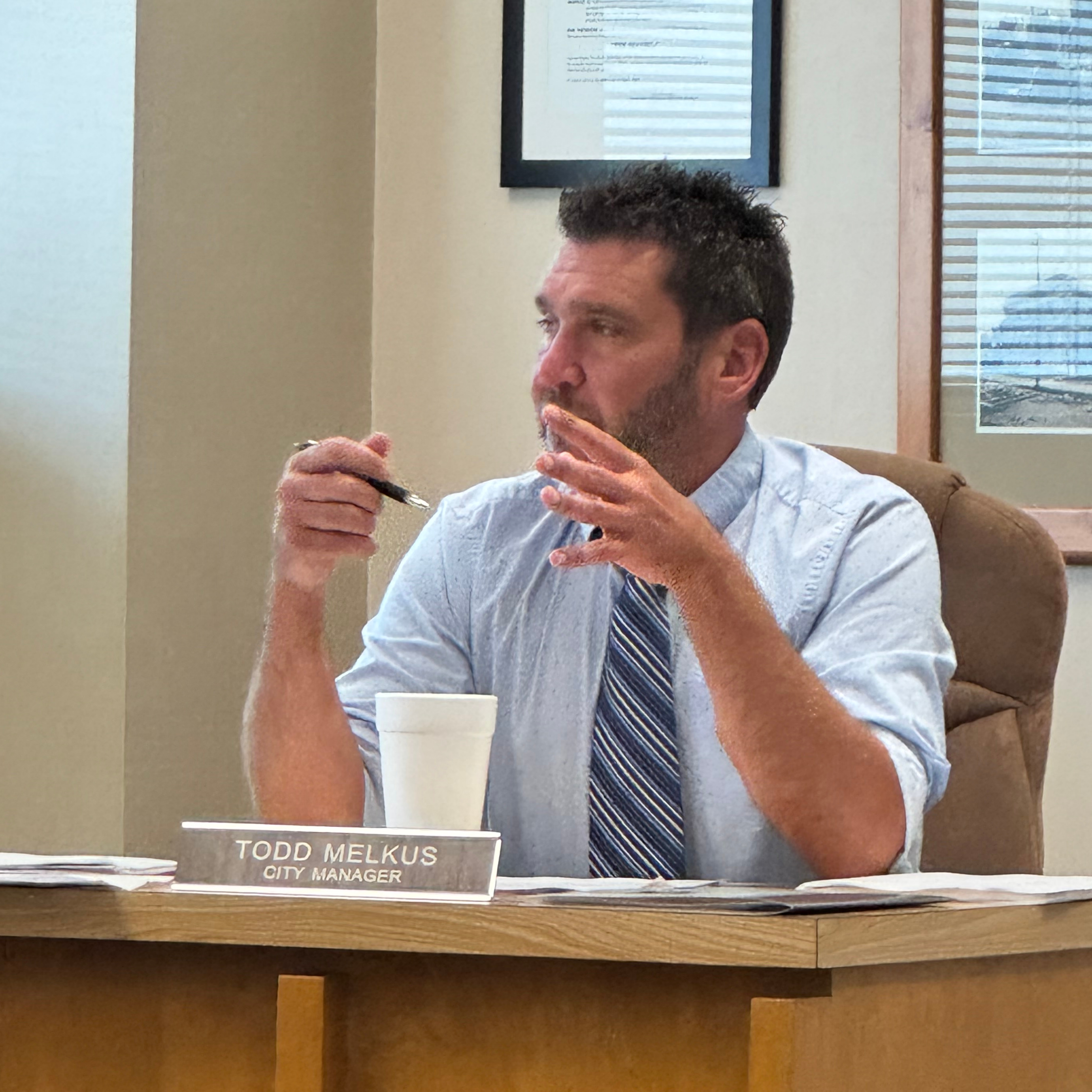 De Soto City Manager Todd Melkus