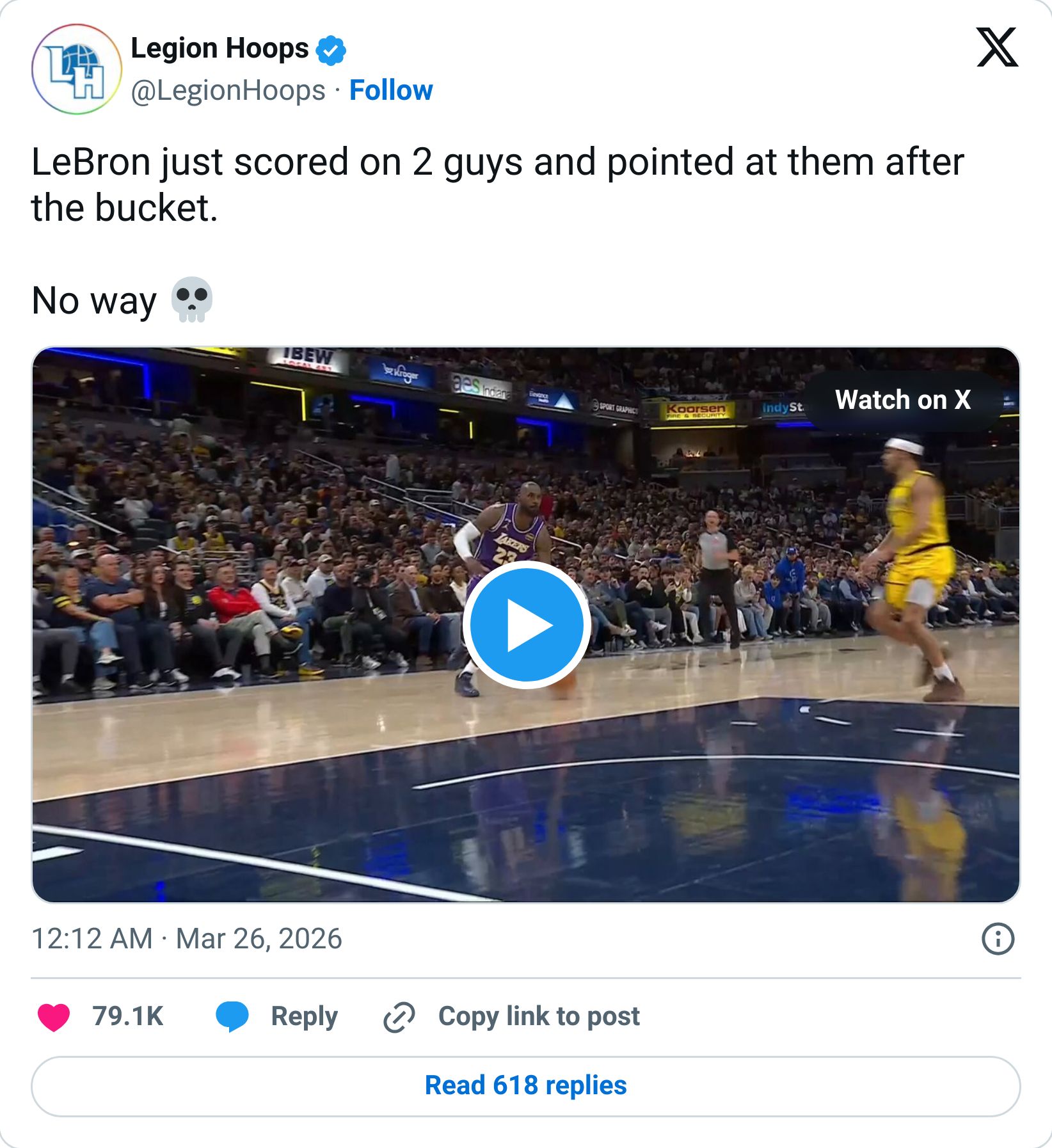 Tweet screenshot