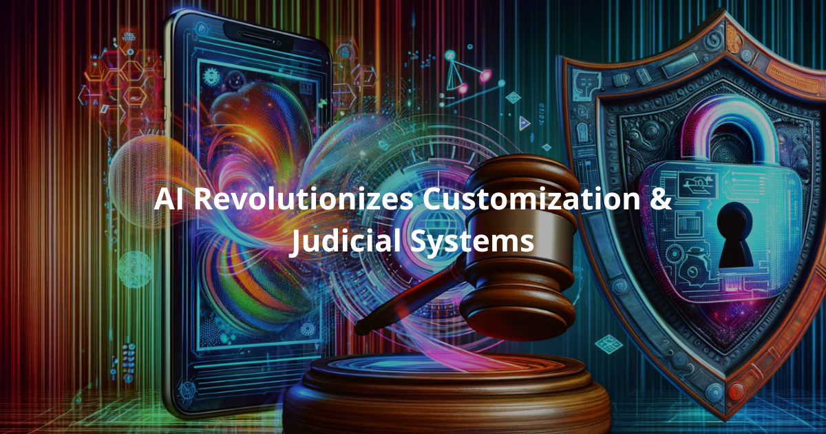 🤖 AI Revolutionizes Customization & Judicial Systems