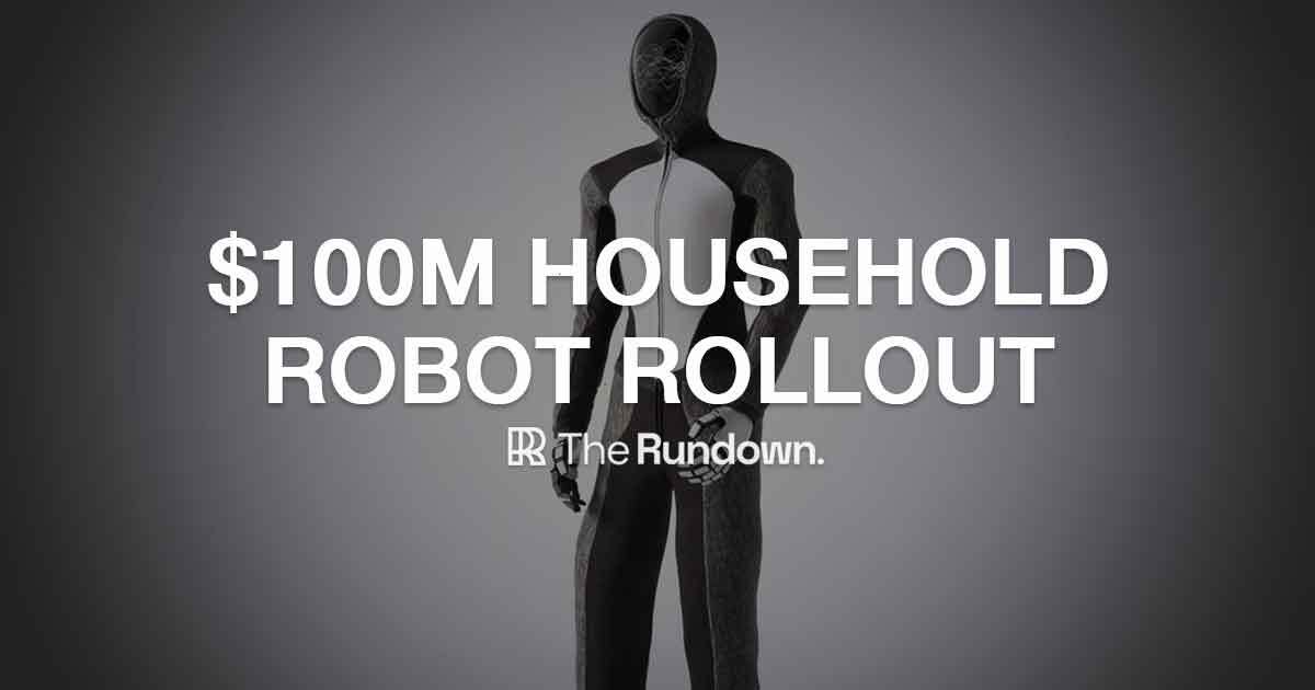 Household robots are coming 'soon'