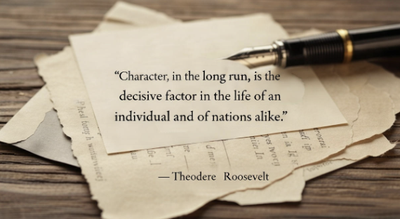 Quote image by Theodore Roosevelt
