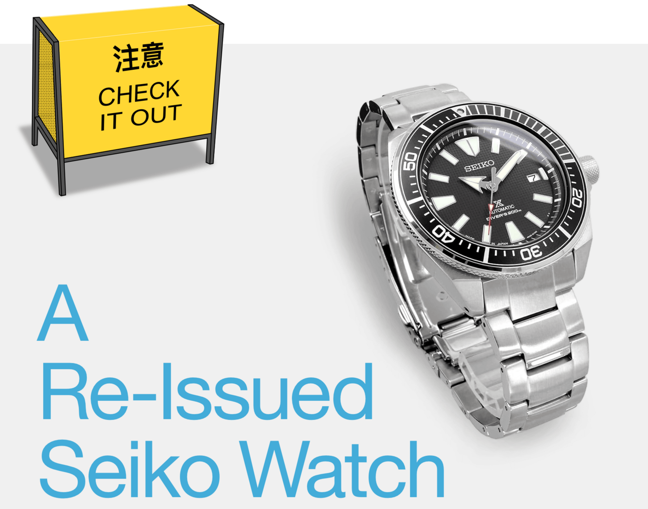 A Re-Issued Seiko Watch