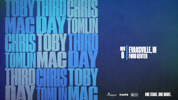 TobyMac, Chris Tomlin, and Third Day at Ford Center