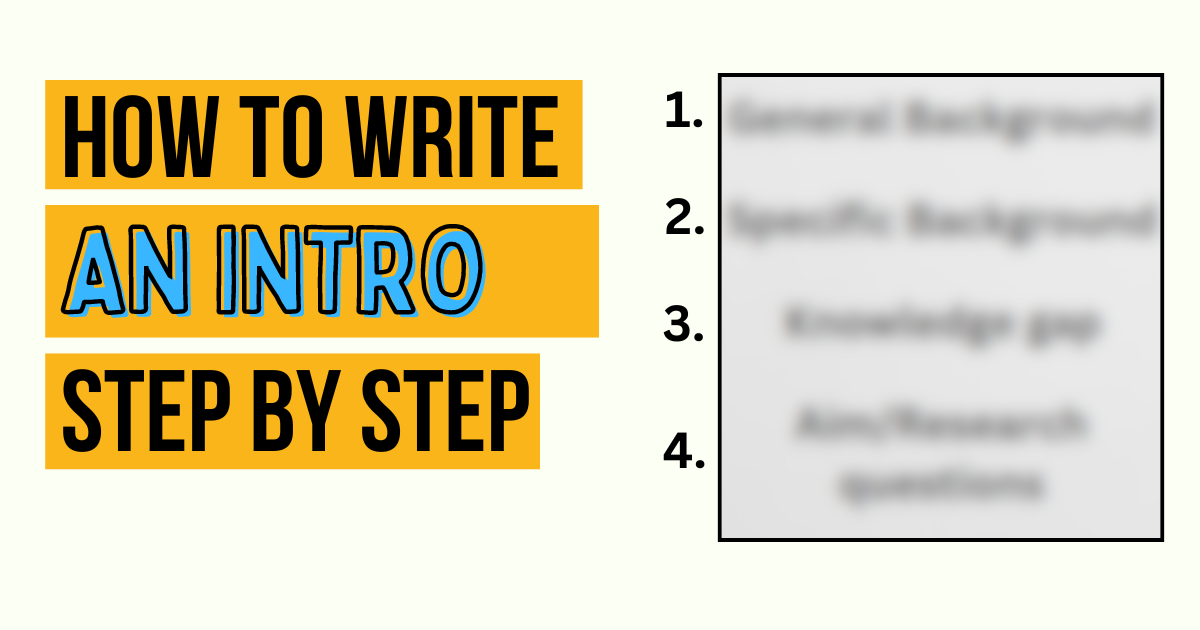 #20 Write your intro in a few easy steps