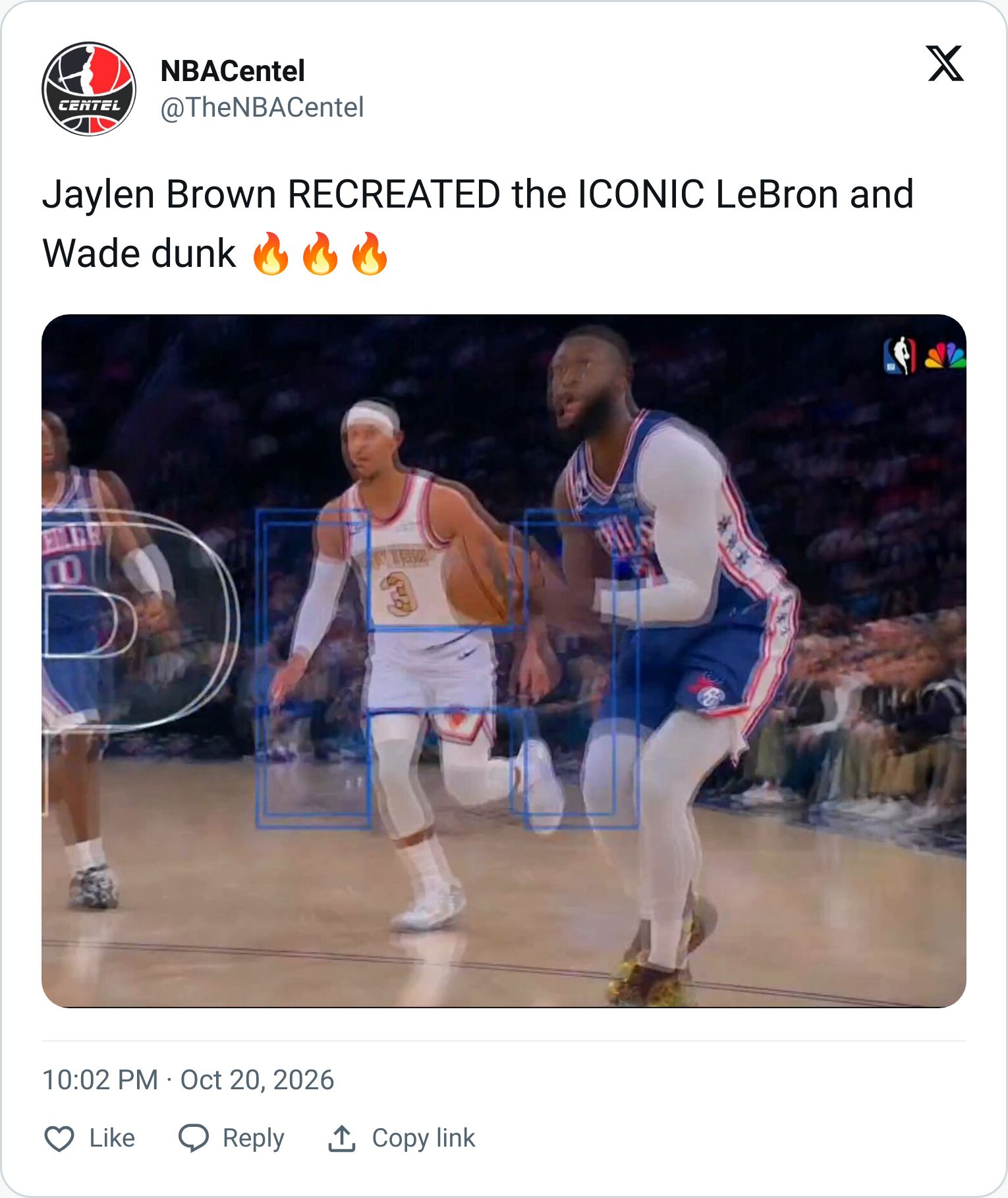 Tweet screenshot
