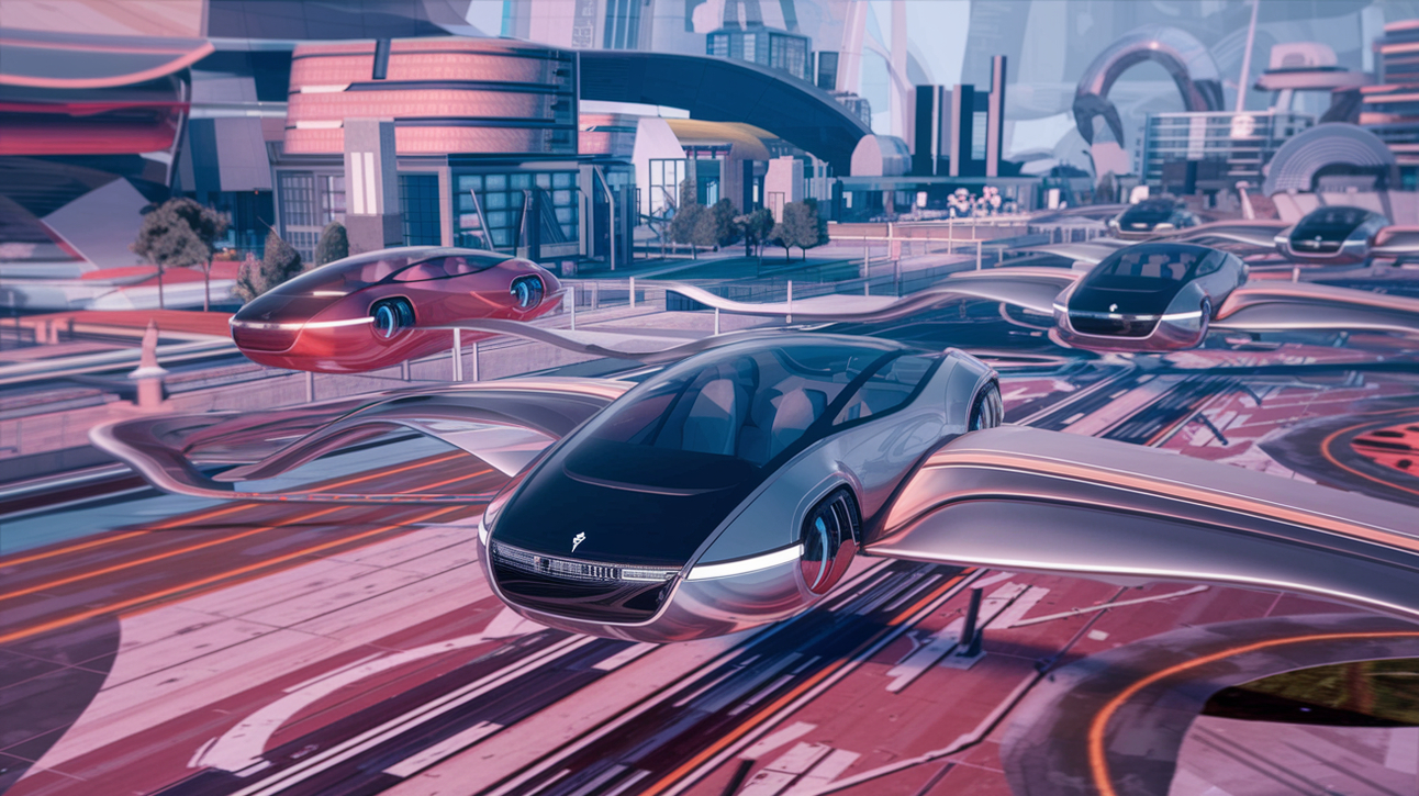 Xpeng's flying car taking off