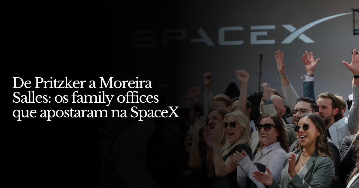 Quem são os brasileiros com US$ 100 milhões na SpaceX?