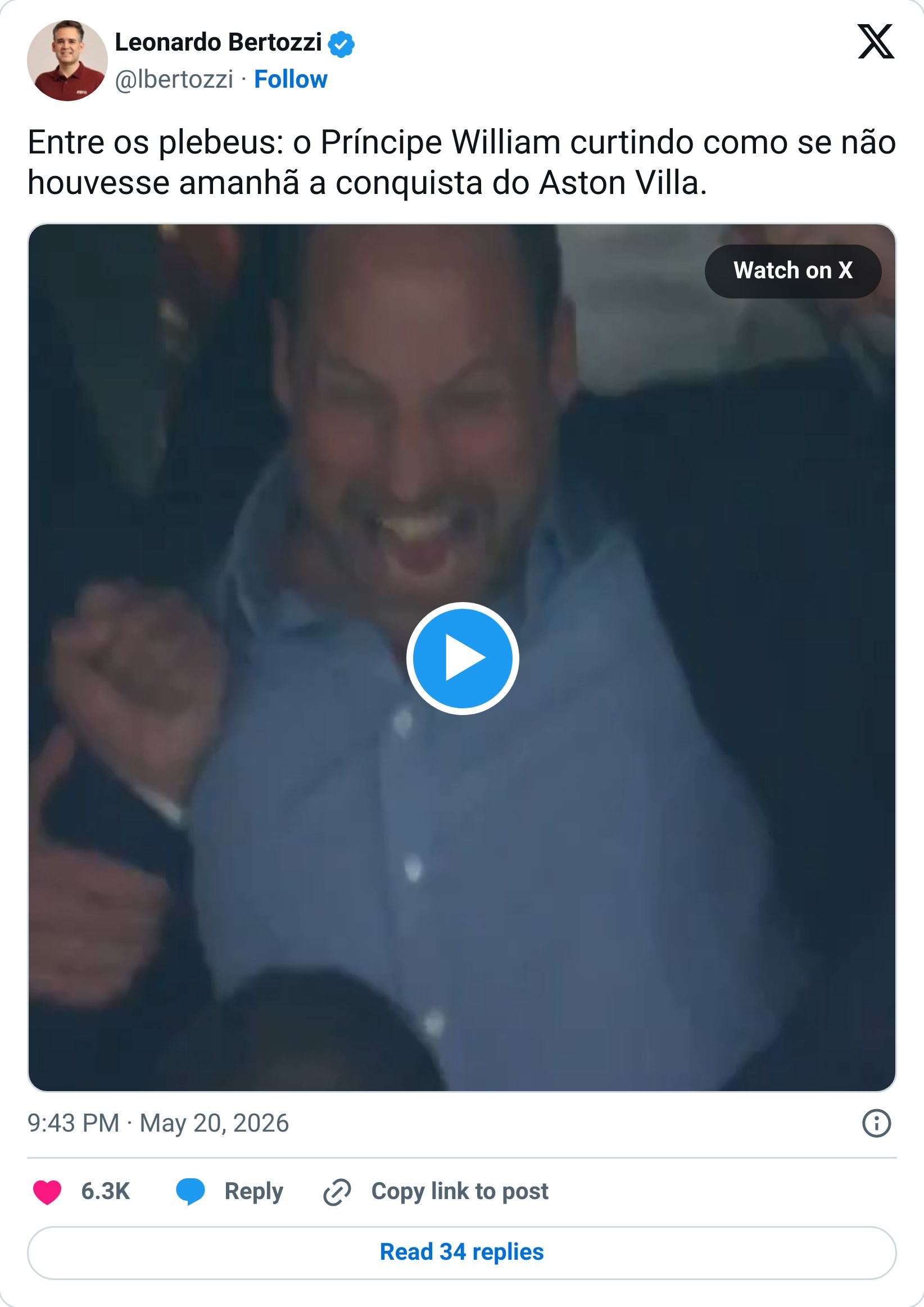 Tweet screenshot