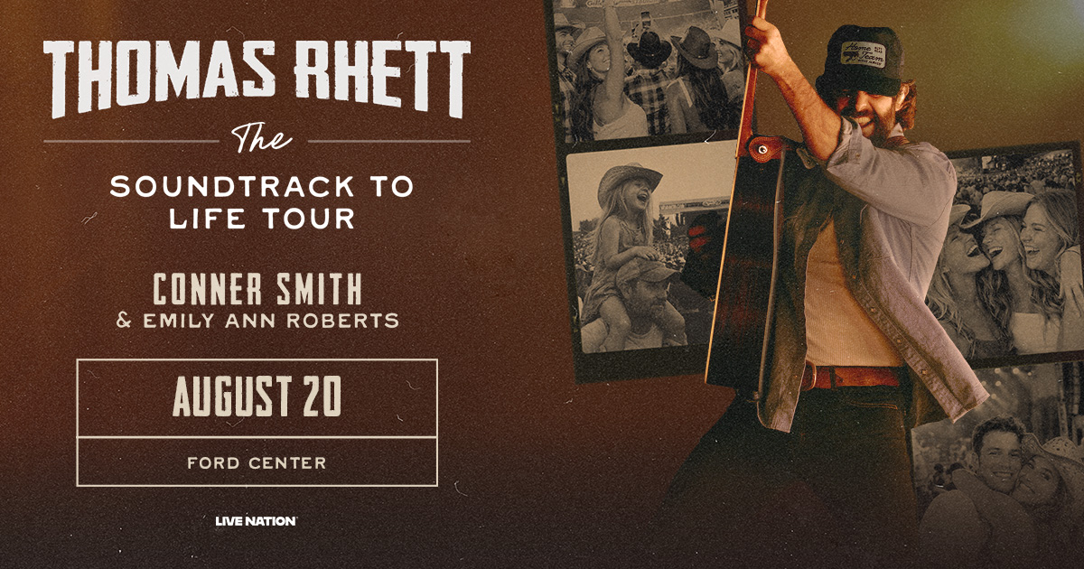 Thomas Rhett: The Soundtrack to Life Tour at the Ford Center, Evansville