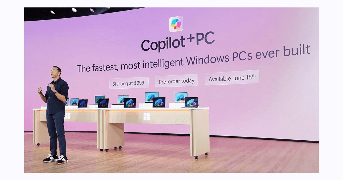 Copilot+ PCs introduced by Microsoft, coming after MacBooks