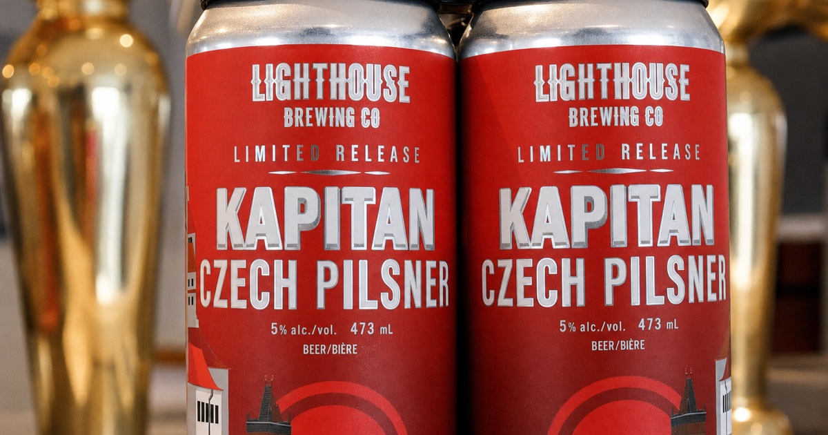 Lighthouse Brewing releases Kapitan Czech Pilsner as tribute to Co-Founder David Thomas