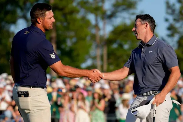 Rory McIlroy and Bryson DeChambeau