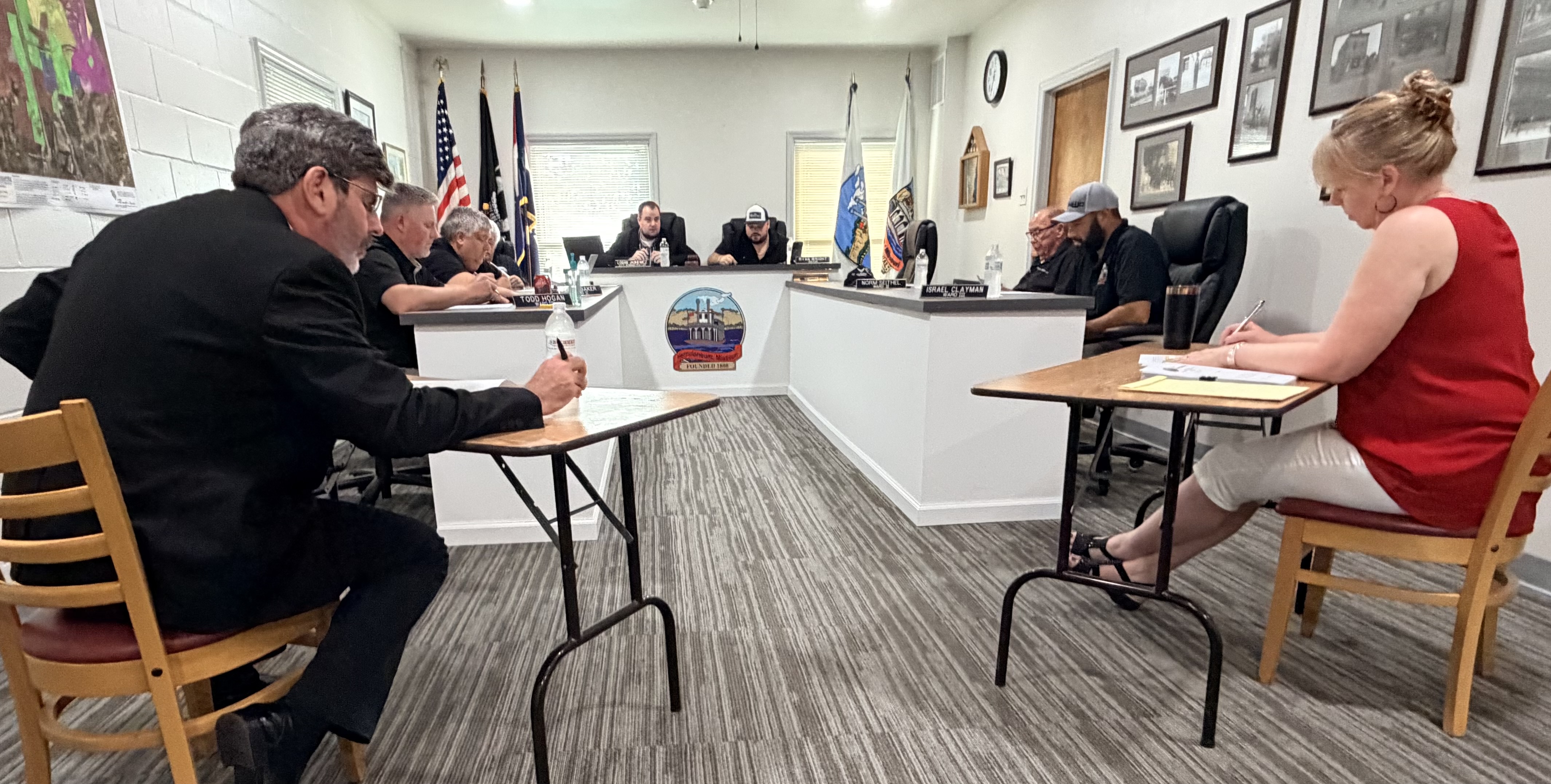 Herculaneum Board of Aldermen meeting