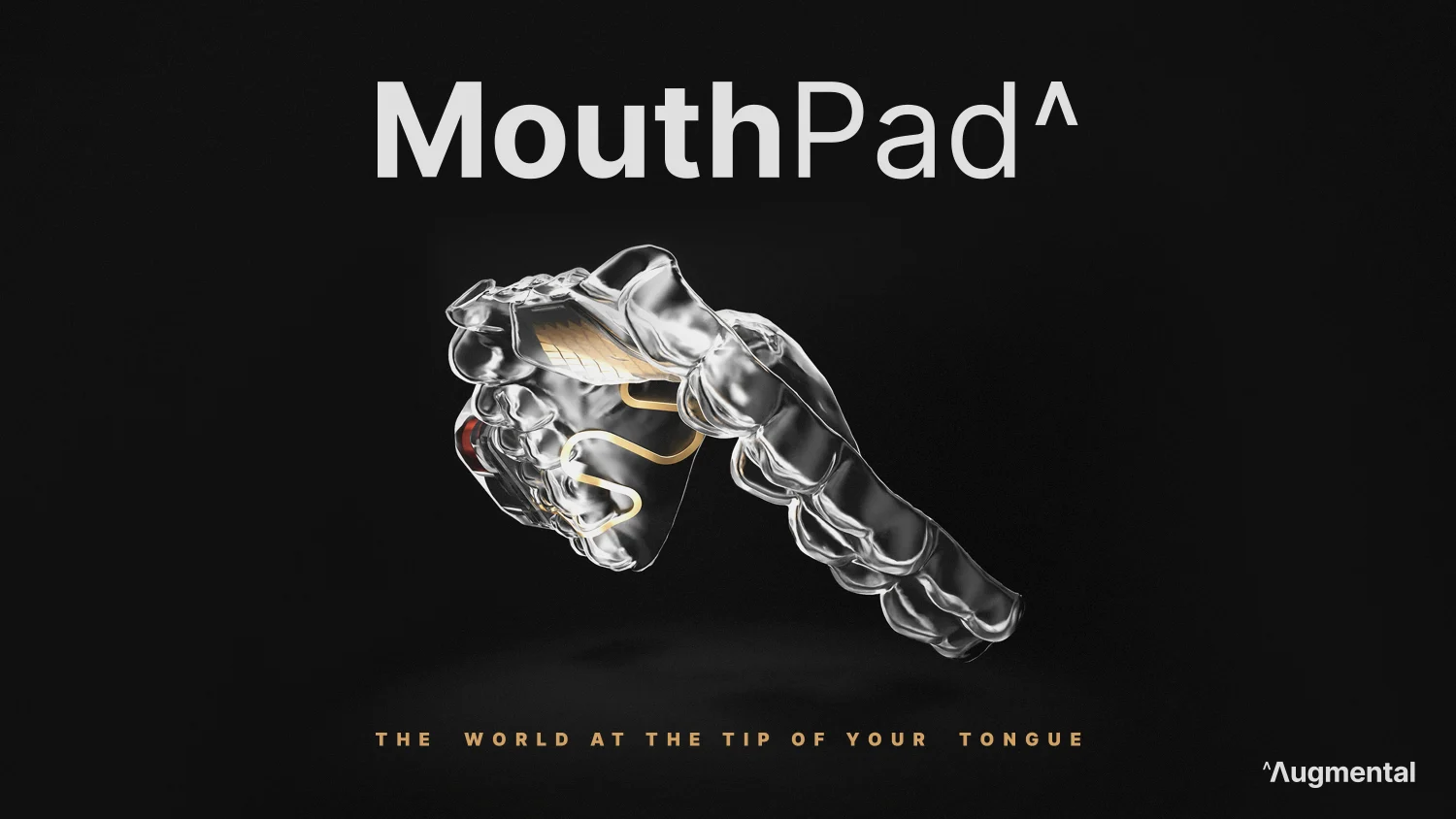 Augmental MouthPad hands-free tongue-controlled input device