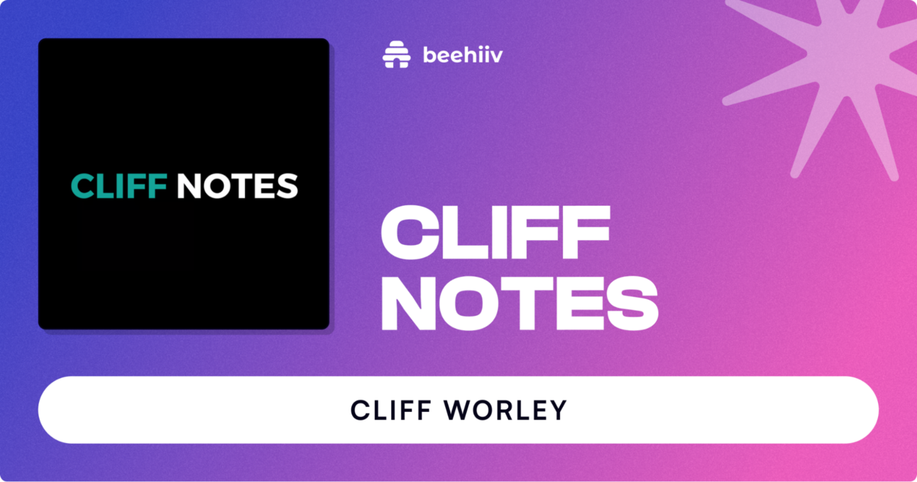 How Cliff Worley Leverages His Newsletter to Land Speaking Gigs | beehiiv  Blog