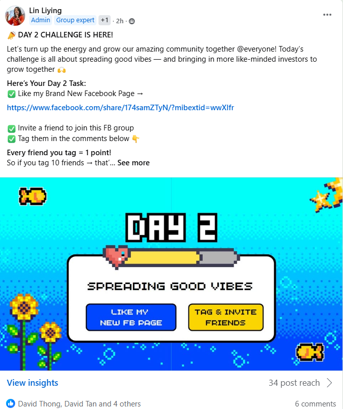 Day 2 is here...