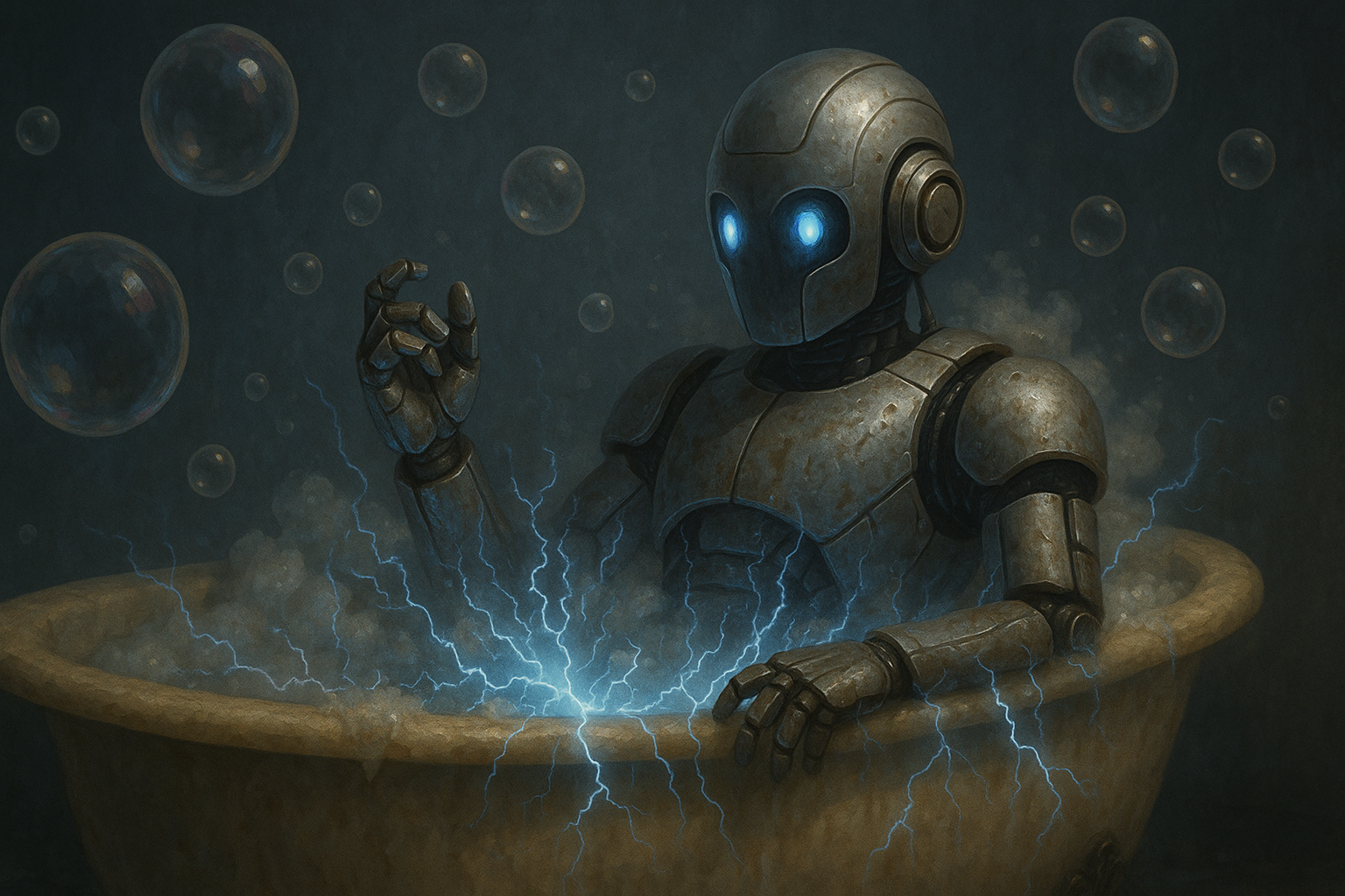 What bubble? Oh, THAT bubble...