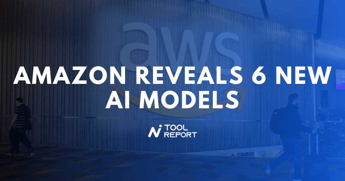 Amazon Ai Model 🚀 Amazon reveals 6 new AI models