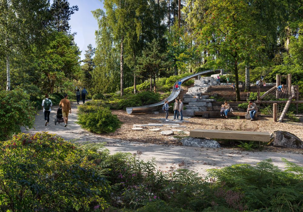 Pavilnionių parkas atgims kaip žalioji Pašilaičių oazė – pristatytos trys architektų vizijos