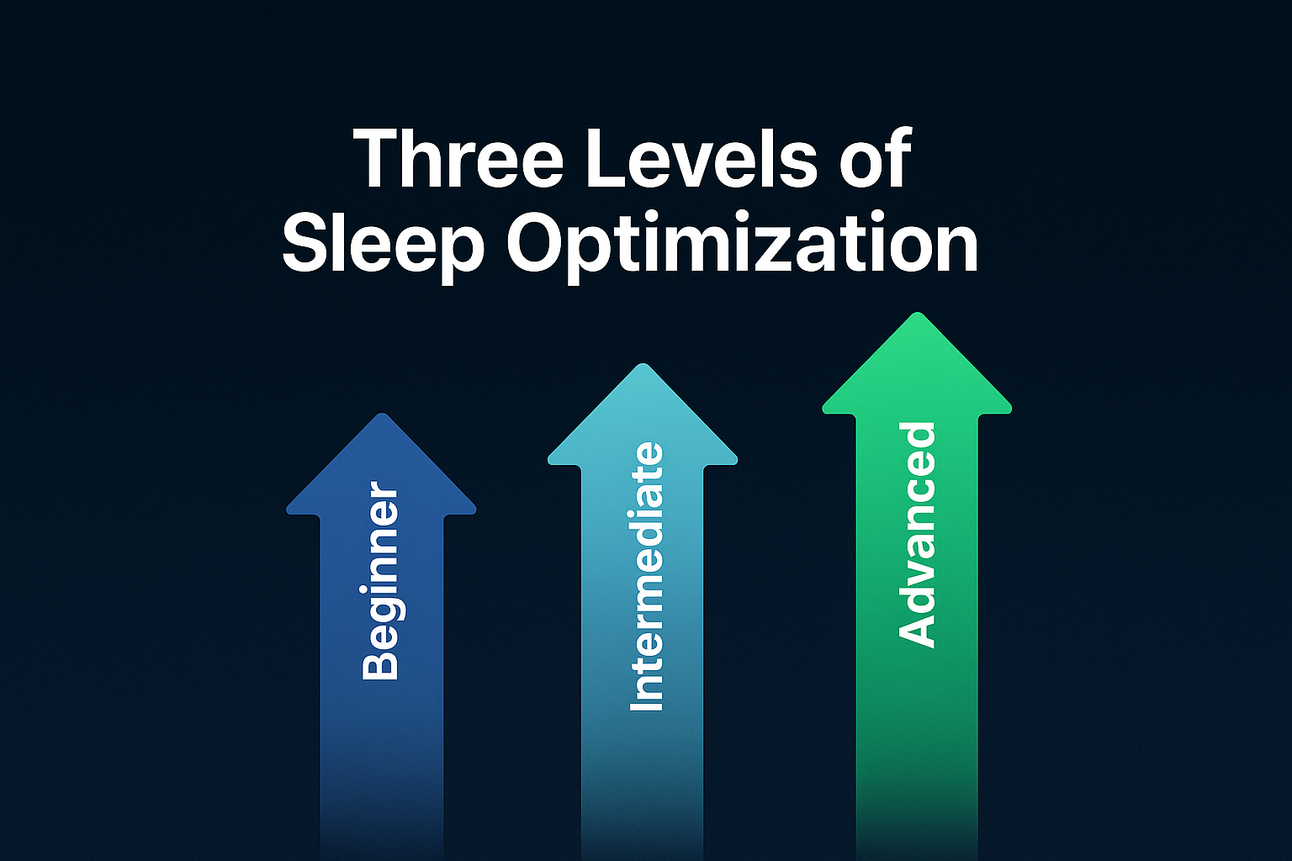 Sleep Optimization: 3 Levels to Boost Performance & Rest