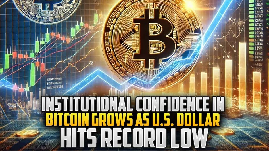 Institutional Confidence in Bitcoin Grows as U.S. Dollar Hits Record Low