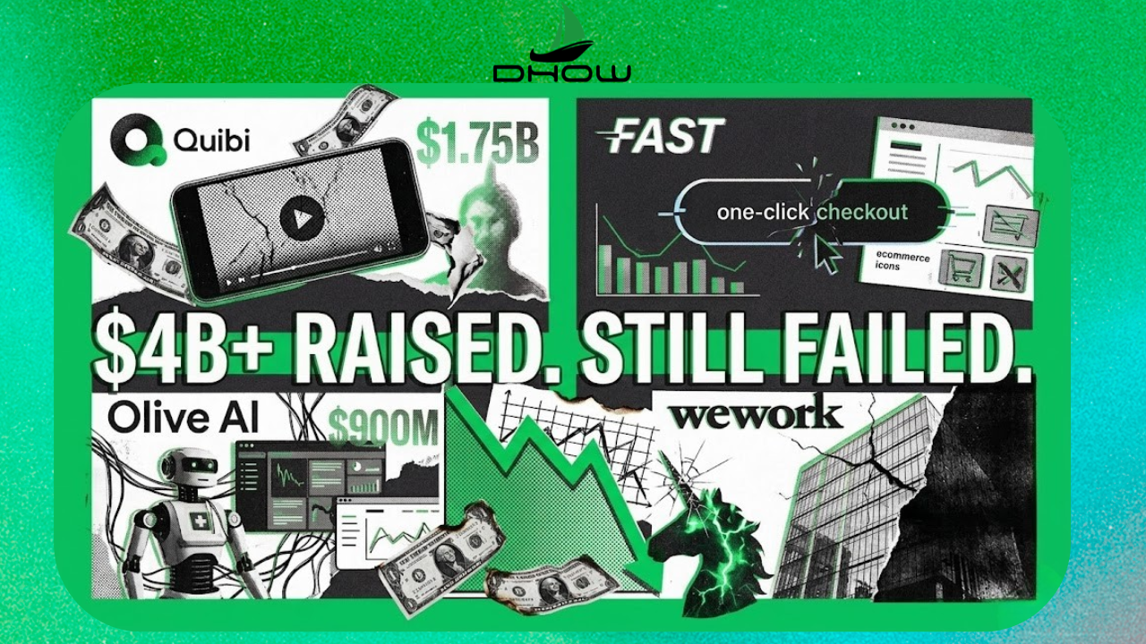 ⛵Dhow Dispatch │ 4 Failed Startups - What You Can Learn from Them as an Investor
