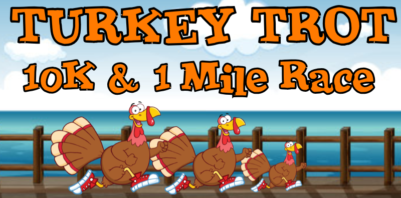 City of Long Beach Turkey Trot promotional artwork.