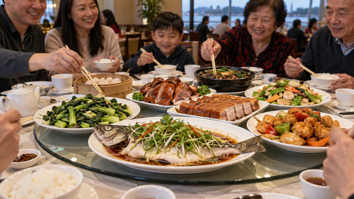 A generous Cantonese family-style dinner in a Tsawwassen neighbourhood restaurant