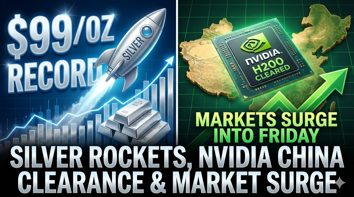 🚀 SILVER ROCKETS TO RECORD $99/OZ AS CHINA CLEARS NVIDIA H200 CHIPS ...