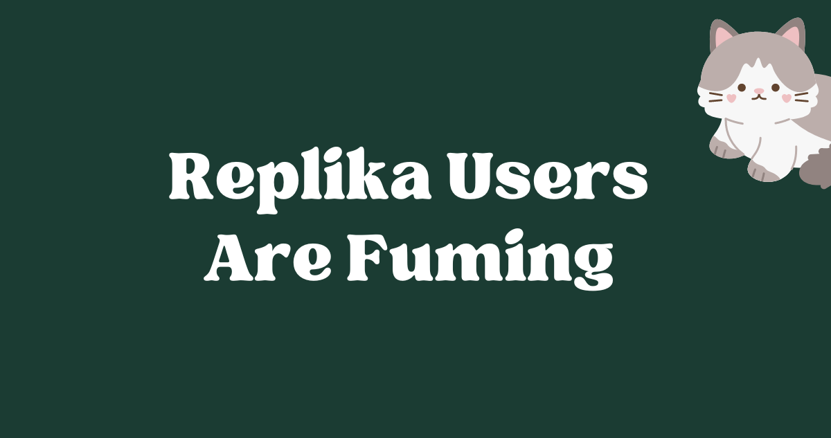 😺 Replika scraps erotic role play