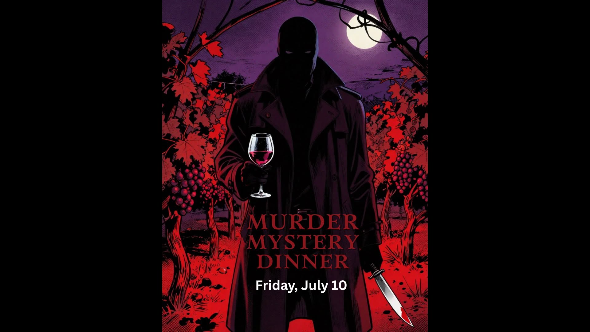 Murder Mystery Dinner July 10th