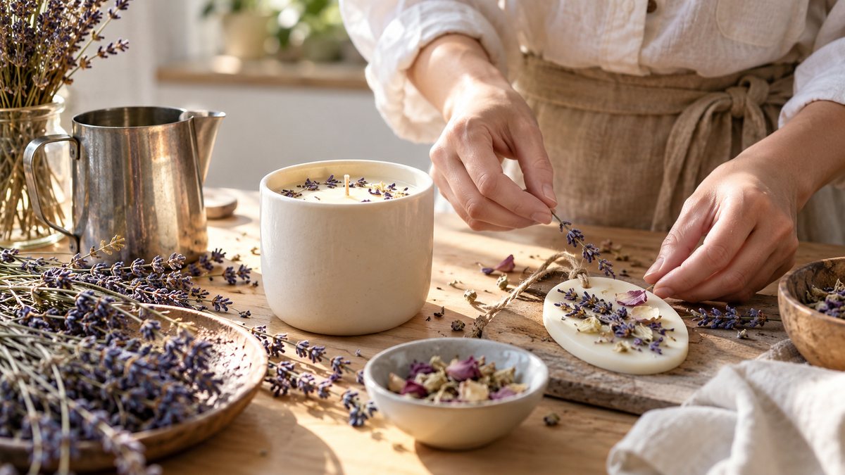 Halloween Candle & Wax Hanger Workshops at Lavenderland