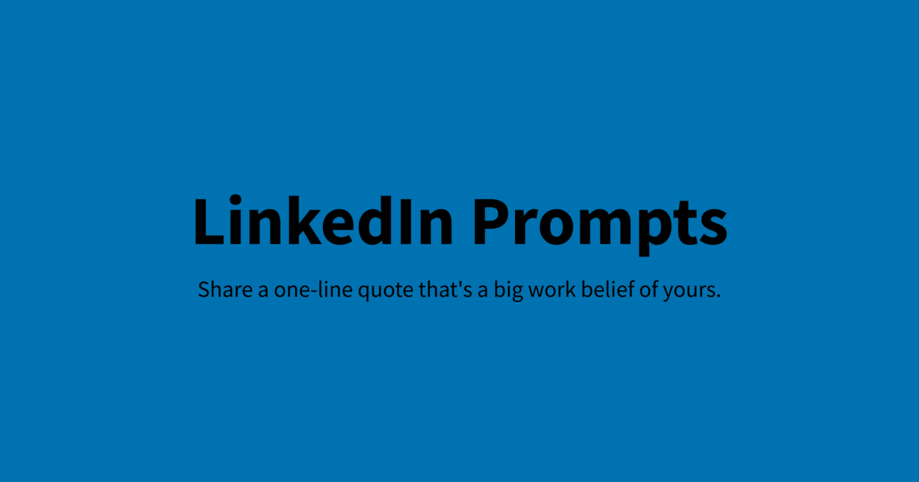 ️ Share a one-line quote