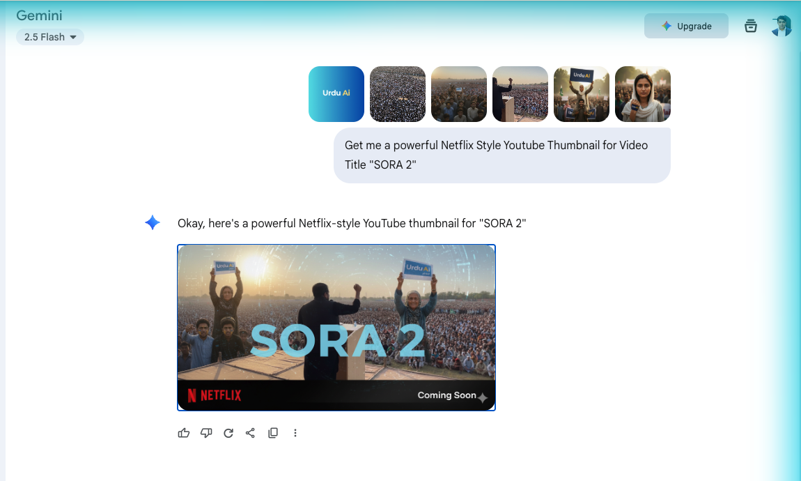 Gemini YouTube Thumbnail