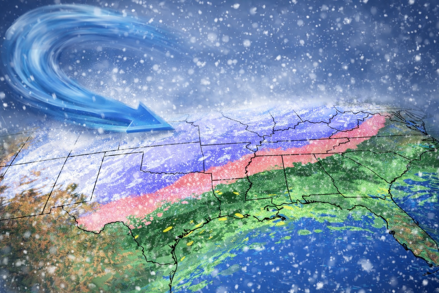 Texas Braces for Arctic Cold Front as Polar Vortex Pushes Winter Storm ...