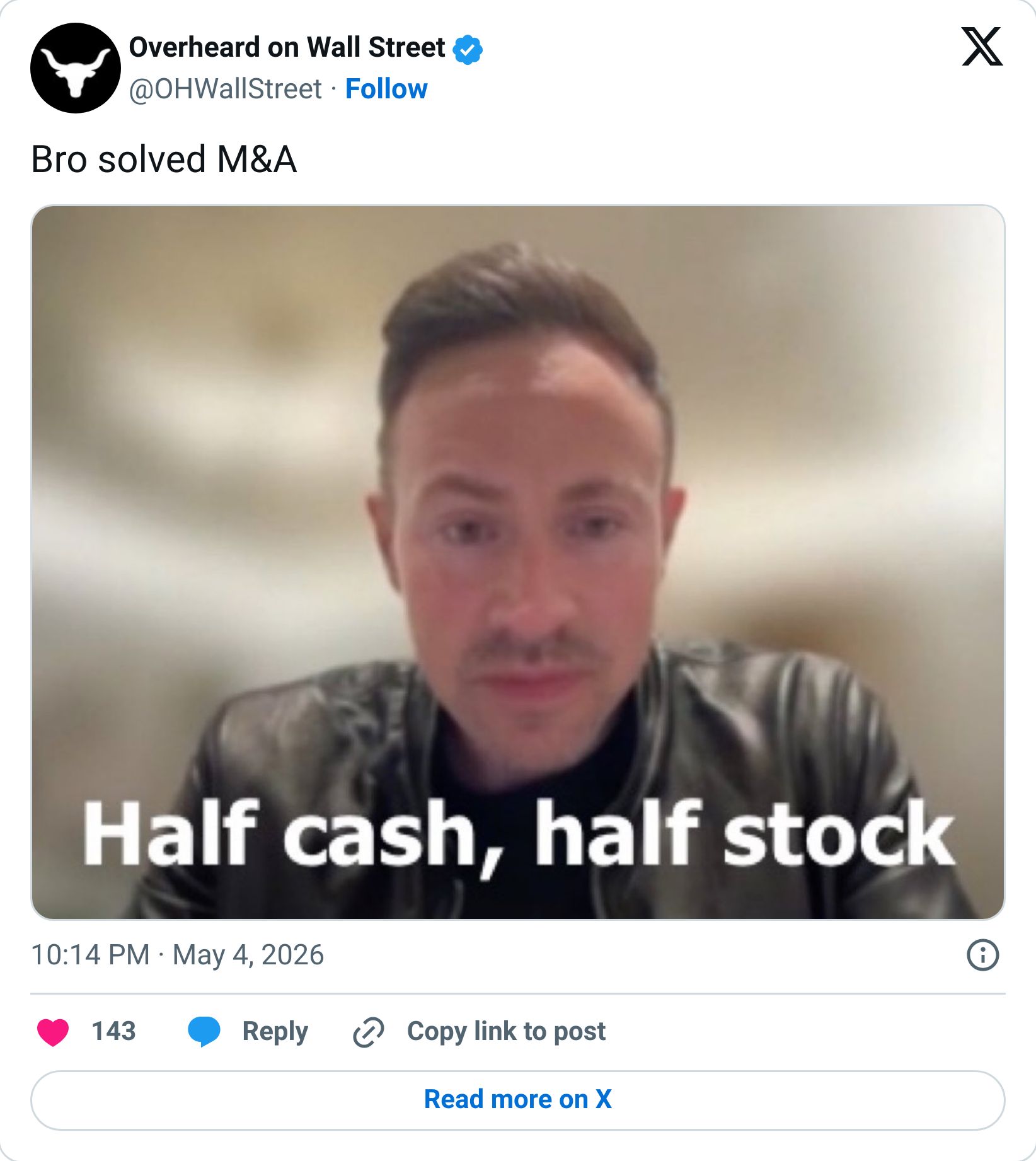 Tweet screenshot