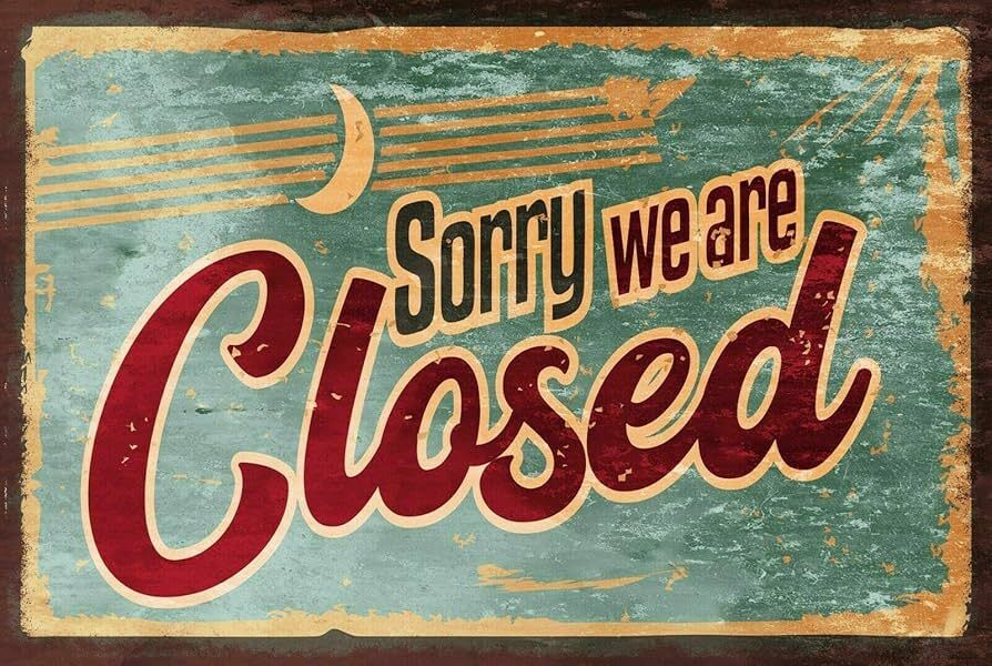 ⚓ What's Open/Closed Monday
