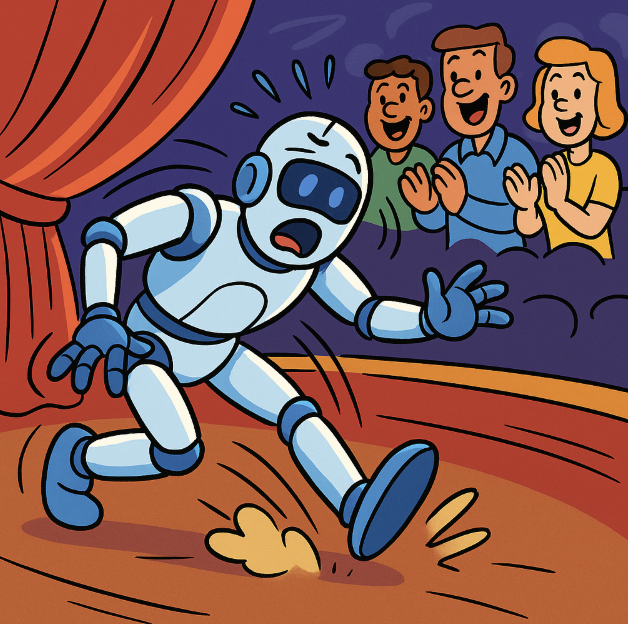 Russia's First AI Humanoid Robot Falls Face-First On Stage, Video Viral