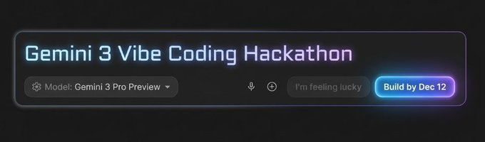 Gemini 3 Pro Hackathon Image