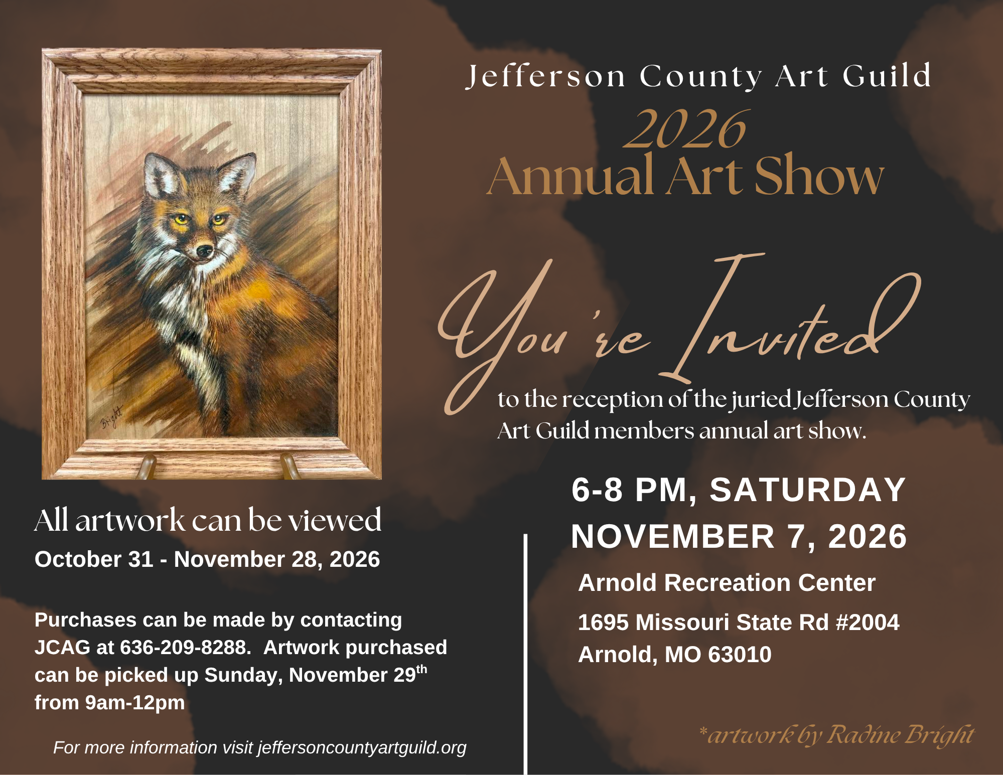 Jefferson County Art Show Nov 7th