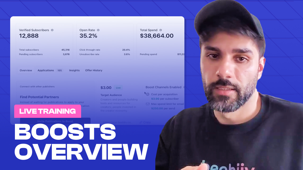 Use Boosts to Grow & Monetize (Live Training)