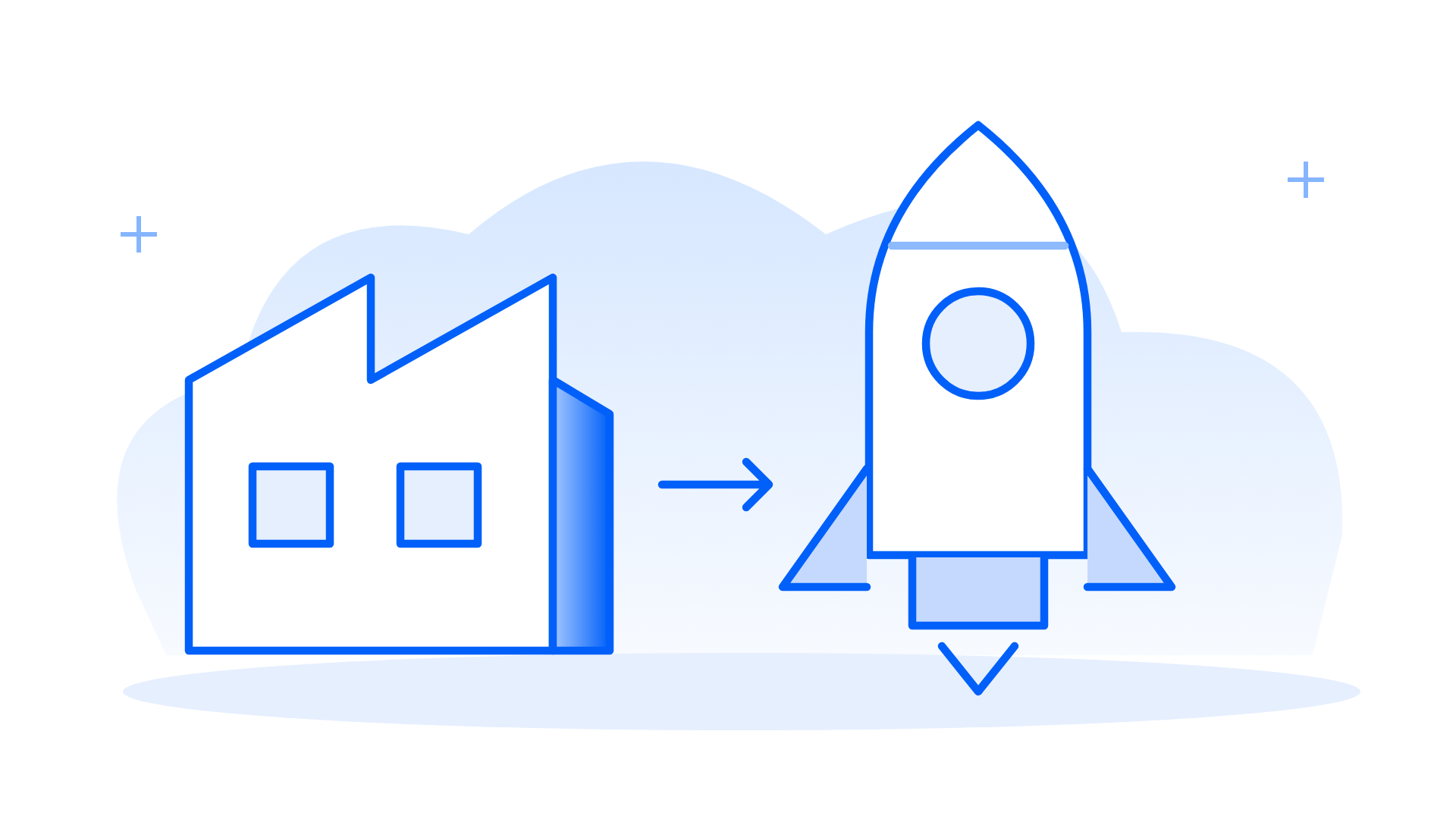 Investor Call conceptual editorial illustration: 01 megamerger