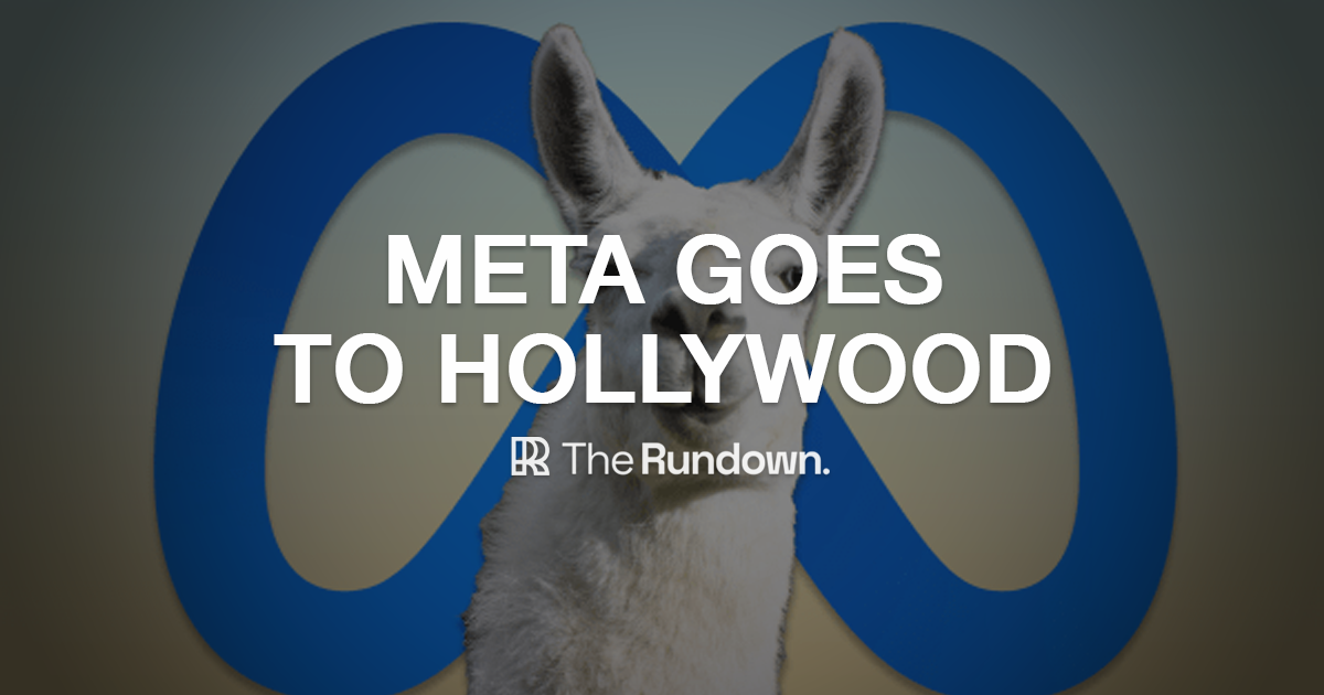 Meta AI goes Hollywood