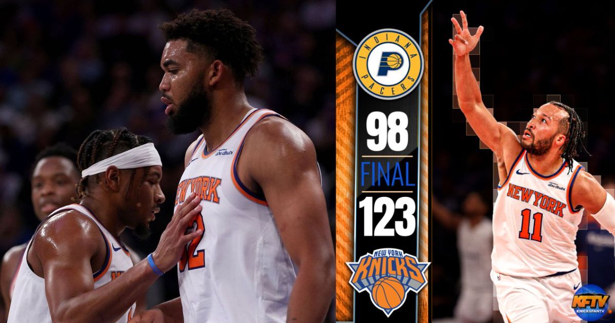 New York Knicks crush the Indiana Pacers 12398 Making a statement early